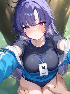 [gray] Hayase Yuuka 2(Blue Archive)[patreon] [AI Generated]_50