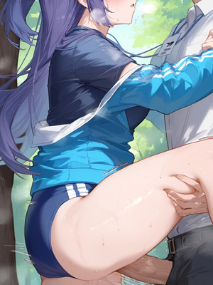 [gray] Hayase Yuuka 2(Blue Archive)[patreon] [AI Generated]_54