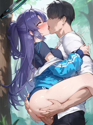 [gray] Hayase Yuuka 2(Blue Archive)[patreon] [AI Generated]_70