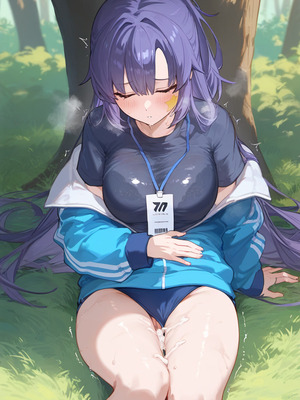 [gray] Hayase Yuuka 2(Blue Archive)[patreon] [AI Generated]_83