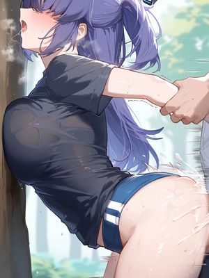 [gray] Hayase Yuuka 2(Blue Archive)[patreon] [AI Generated]_98