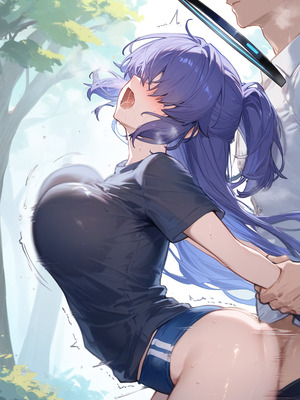 [gray] Hayase Yuuka 2(Blue Archive)[patreon] [AI Generated]_99