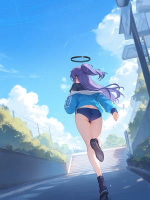 [gray] Hayase Yuuka 2(Blue Archive)[patreon] [AI Generated]_2