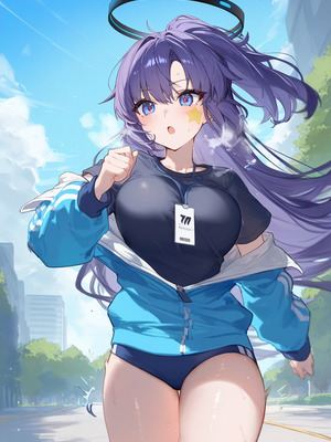 [gray] Hayase Yuuka 2(Blue Archive)[patreon] [AI Generated]_6