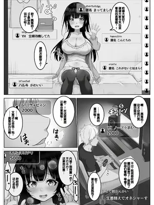 [みるくめろん] 配信者 #清楚彼女は快楽に耐えられない [中国翻訳]_14