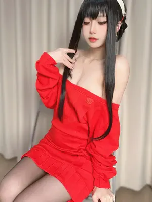 布丁大法 - 约尔红毛衣_18