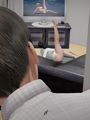 [3D]做韵律操的妈妈AI重绘_008