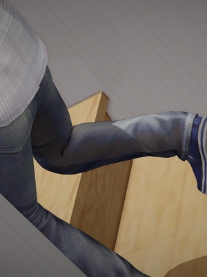 [3D]做韵律操的妈妈AI重绘_021