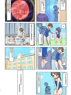 [Art Jam (Art Jam)] 時間停止と無限ループで Yes！美少女『裏』ストレッチ！ [中文][机翻]_03