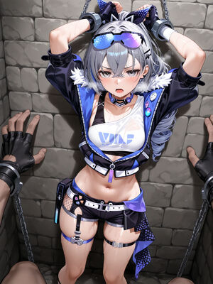 (らくだだん@Booth) Silver Wolf Aphrodisiac electric sex_005