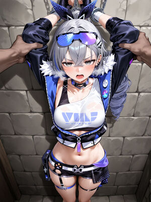 (らくだだん@Booth) Silver Wolf Aphrodisiac electric sex_007