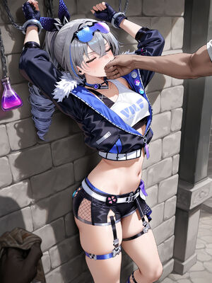 (らくだだん@Booth) Silver Wolf Aphrodisiac electric sex_011