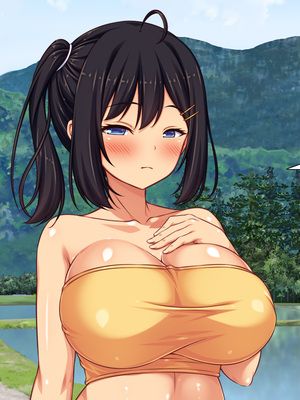 [汁っけの多い柘榴]未亡人になった兄嫁を俺のモノにした夏_0085