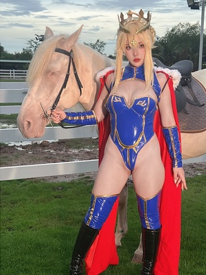 Puypuy プィプィ (Puypuychan) cosplay Artoria Lancer - FateGrand Order_164