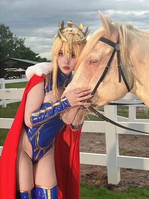 Puypuy プィプィ (Puypuychan) cosplay Artoria Lancer - FateGrand Order_160