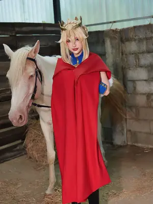 Puypuy プィプィ (Puypuychan) cosplay Artoria Lancer - FateGrand Order_056