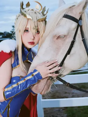 Puypuy プィプィ (Puypuychan) cosplay Artoria Lancer - FateGrand Order_018