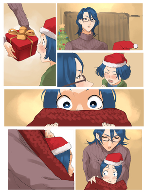 [摩伊那市 (絵子るび)] 加賀家クリスマスセックス_19