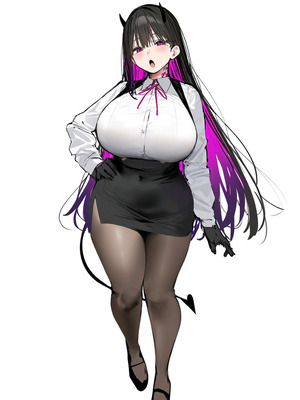 [たまごやき] 無口＆無表情OLの裏の顔はド淫乱サキュバスで思いっきり精液を搾り取られた話 [DL版]_オマケ005