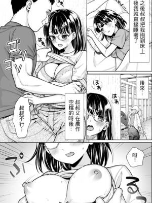 [F宅 (安間)] イヤだと言えない地味系少女と田舎の叔父さん3 [DL版] [通常版] [個人機翻潤色]_02