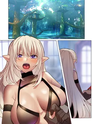 [聖華快楽書店 (瑠璃ららこ)] 隷属女王 ―ドスケベボディのダークエルフ女王が悪徳貴族に完全征服されるまで [中国翻訳]_39