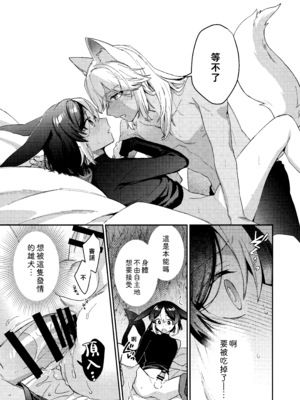 (神ノ叡智15) [不純物 (きばこ)] 狼になった友達の様子がおかしい!! (原神) [老貓漢化]_37_a_035