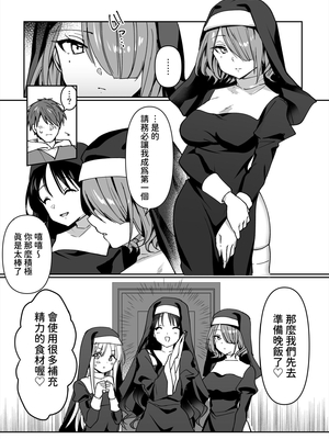 [いちにちふつか (九日とおか)] サキュバスシスターズ｜淫魔修女們 [中文] [查拉先生]_008