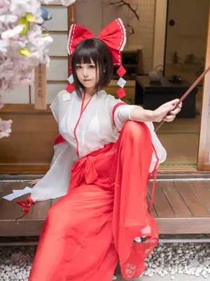 蜜汁猫裘 - 巫女_07