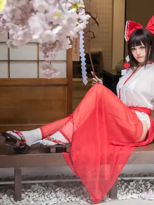 蜜汁猫裘 - 巫女_08