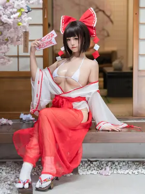 蜜汁猫裘 - 巫女_16