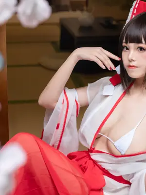 蜜汁猫裘 - 巫女_15