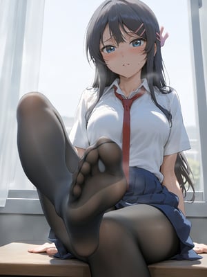 [Misaaki] 樱岛麻衣-制服足交 Sakurajima_Mai [AI Generated]_004
