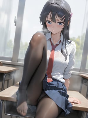 [Misaaki] 樱岛麻衣-制服足交 Sakurajima_Mai [AI Generated]_005
