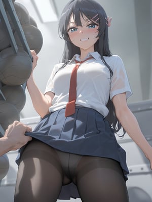 [Misaaki] 樱岛麻衣-制服足交 Sakurajima_Mai [AI Generated]_014