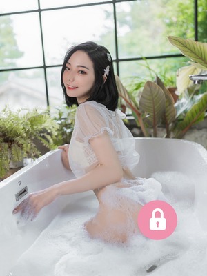 [啾啾] 誤闖莊園窺探心儀女神～啾啾 ???? ～入浴反被誘惑勾引_fig106