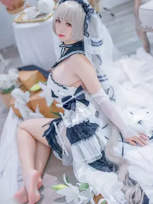 樱落酱w - 碧蓝航线 可畏 礼服_09