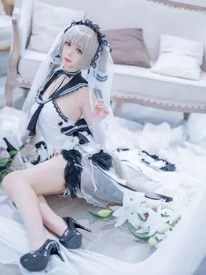 樱落酱w - 碧蓝航线 可畏 礼服_04