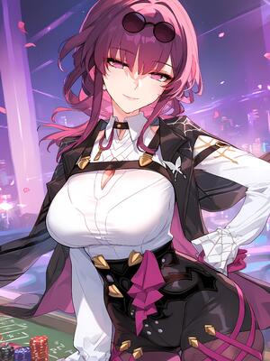 [Ecchi AI] Kafka's Risky Bet_ A Bad Loss [AI Generated]_003_1_2