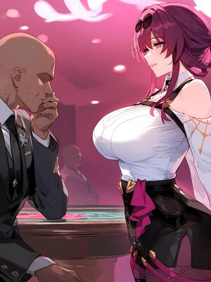 [Ecchi AI] Kafka's Risky Bet_ A Bad Loss [AI Generated]_005_1_3