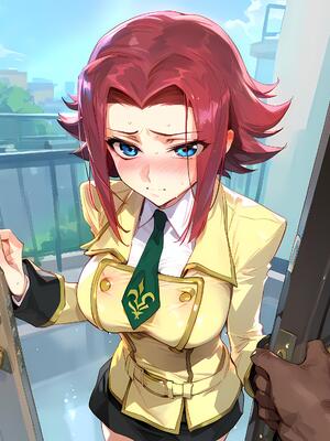 [Ecchi AI] Kallen Kouzuki x BBC (AI Generated)_094_1_3