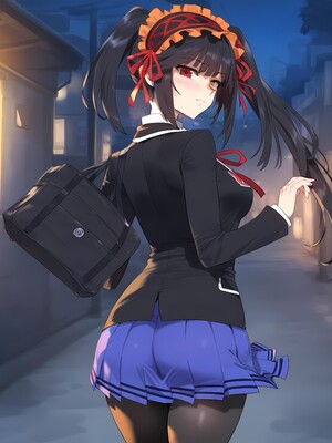 [Ecchi AI] Kurumi Tokisaki x Date a Live (64 IMG) [AI Generated]_03_1_3