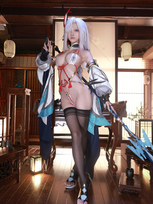 Aqua 水淼 - 申鹤_34