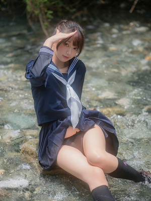 [しずく（原魔物喵）] 川で水遊び_00027