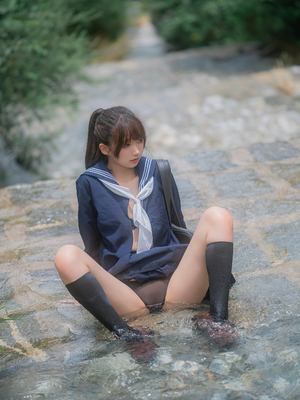 [しずく（原魔物喵）] 川で水遊び_00051