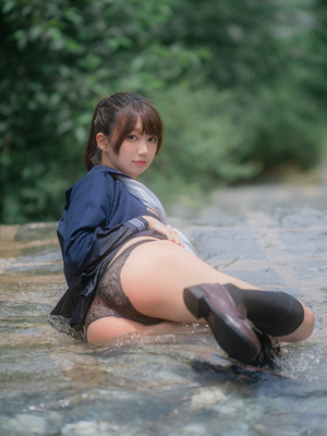 [しずく（原魔物喵）] 川で水遊び_00059