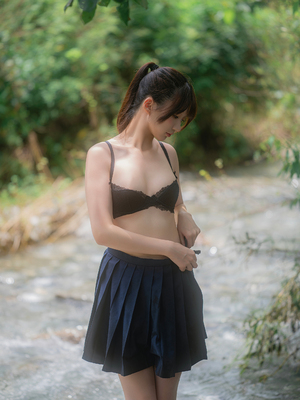 [しずく（原魔物喵）] 川で水遊び_00065