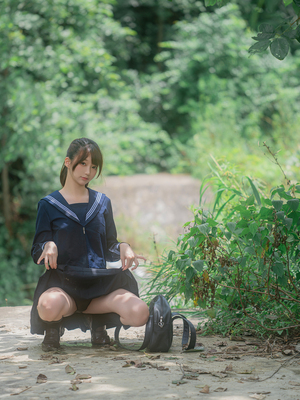 [しずく（原魔物喵）] 川で水遊び_00096