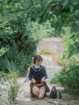 [しずく（原魔物喵）] 川で水遊び_00097