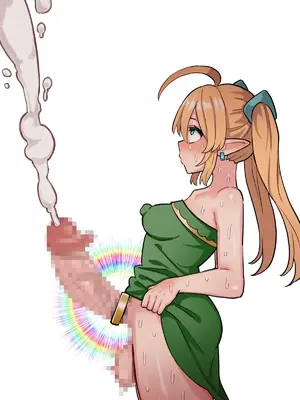 [ほたほーむ] デカちんぽ射精は超キモチイイ！〜短小包茎ふたなりホビット少女が魔法のコックリングで絶倫巨根性獣化する話〜_02