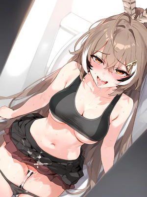 [Ecchi AI] Nanashi Mumei x Hololive (Hololive) [中国語] [AI生成]_67